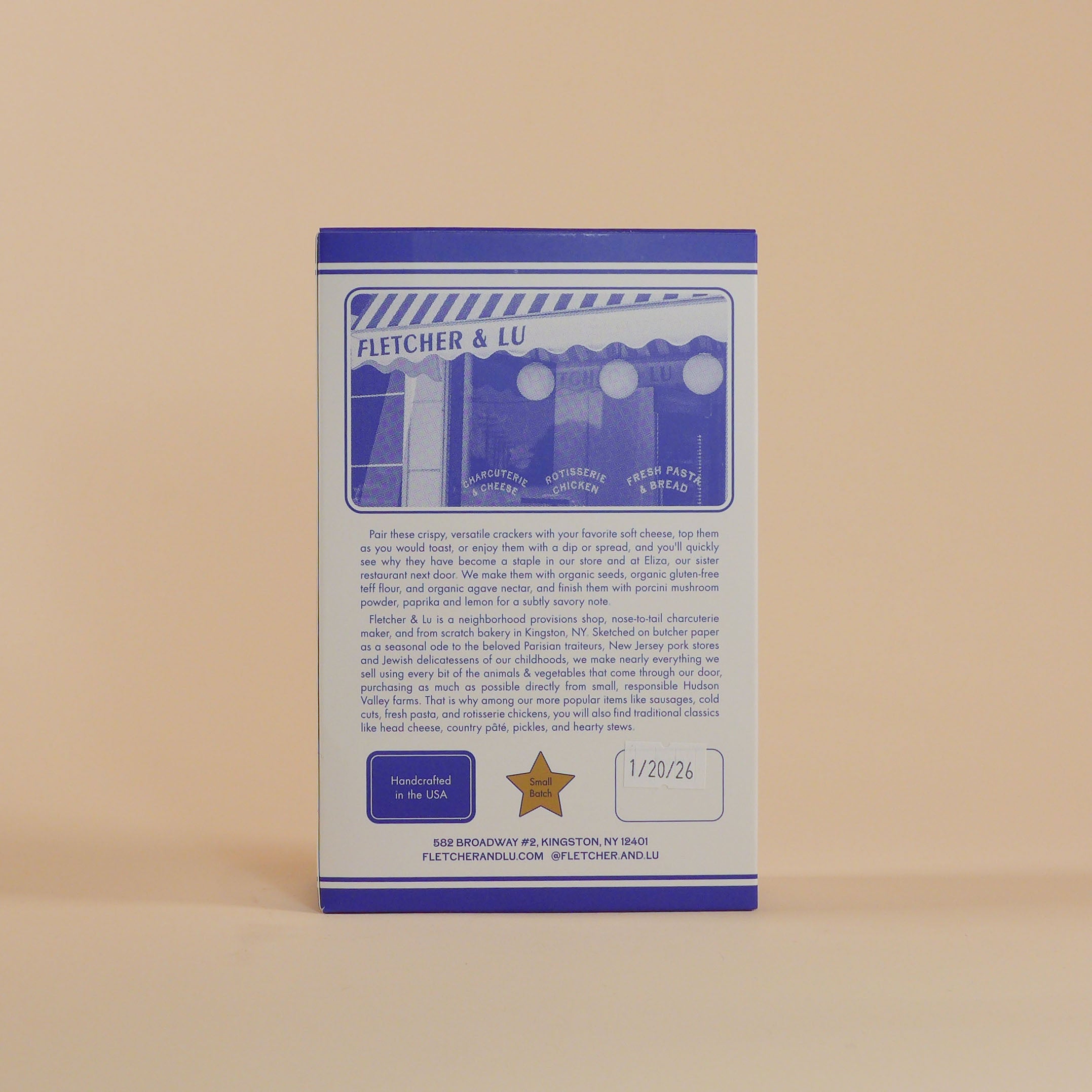 Fletcher & Lu Seed Crackers